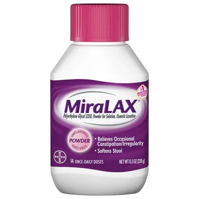 Generic laxative bottle